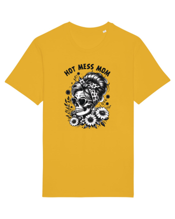 Moda rebelă pt mame moderne - Hot mess mom Spectra Yellow