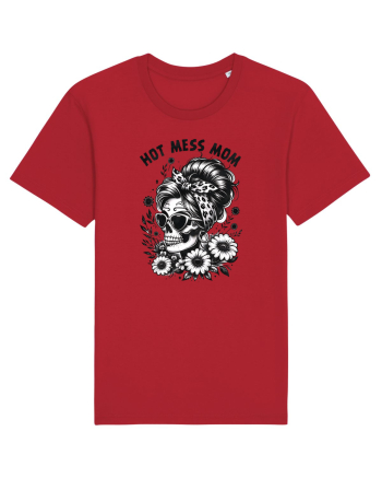 Moda rebelă pt mame moderne - Hot mess mom Red