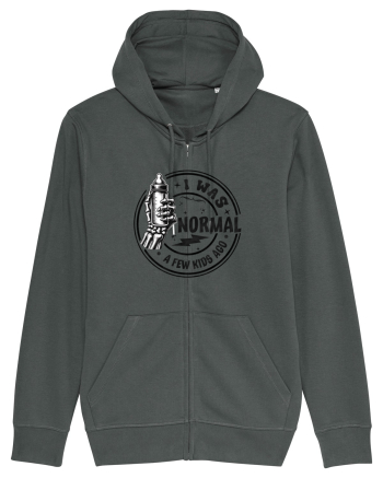 Moda rebelă pt mame moderne - I was normal a few kids ago Anthracite