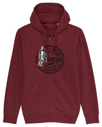 Moda rebelă pt mame moderne - I was normal a few kids ago Burgundy