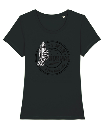 Moda rebelă pt mame moderne - I was normal a few kids ago Black