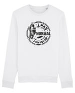 Moda rebelă pt mame moderne - I was normal a few kids ago Bluză mânecă lungă Unisex Rise