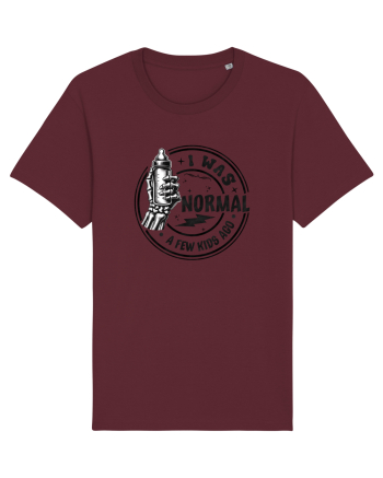 Moda rebelă pt mame moderne - I was normal a few kids ago Burgundy