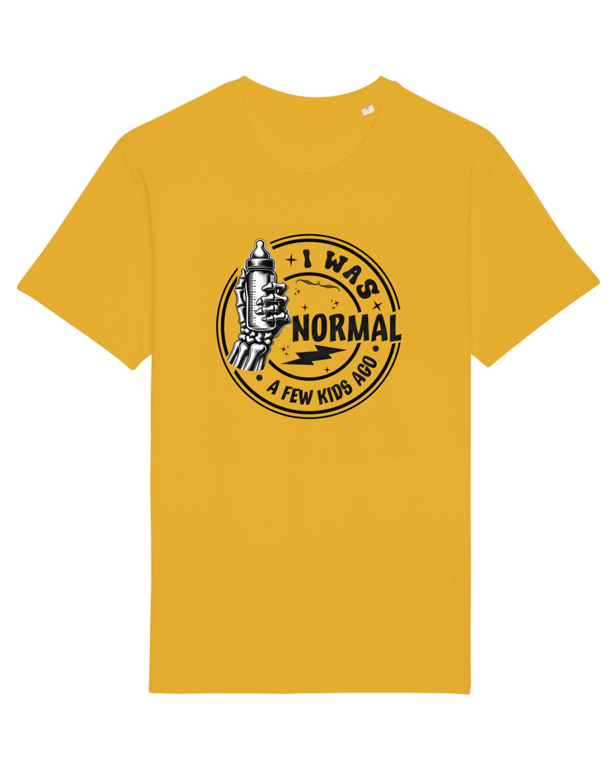 Tricou mânecă scurtă Unisex Rocker Spectra Yellow