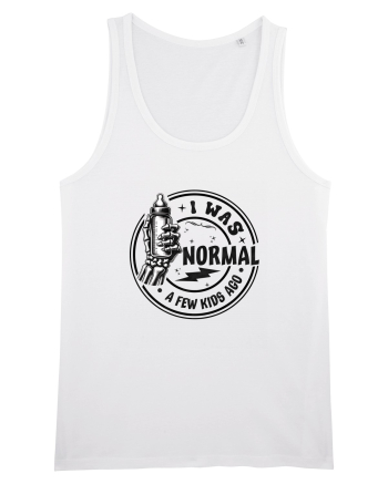 Moda rebelă pt mame moderne - I was normal a few kids ago White