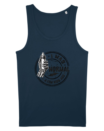 Moda rebelă pt mame moderne - I was normal a few kids ago Navy