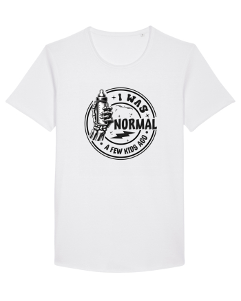 Moda rebelă pt mame moderne - I was normal a few kids ago White
