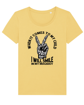 Moda rebelă pt mame moderne - I will smile in my mugshot Jojoba