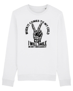 Moda rebelă pt mame moderne - I will smile in my mugshot Bluză mânecă lungă Unisex Rise