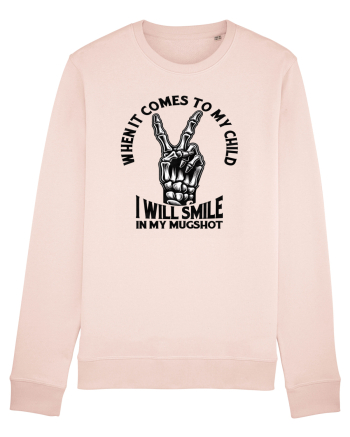 Moda rebelă pt mame moderne - I will smile in my mugshot Candy Pink