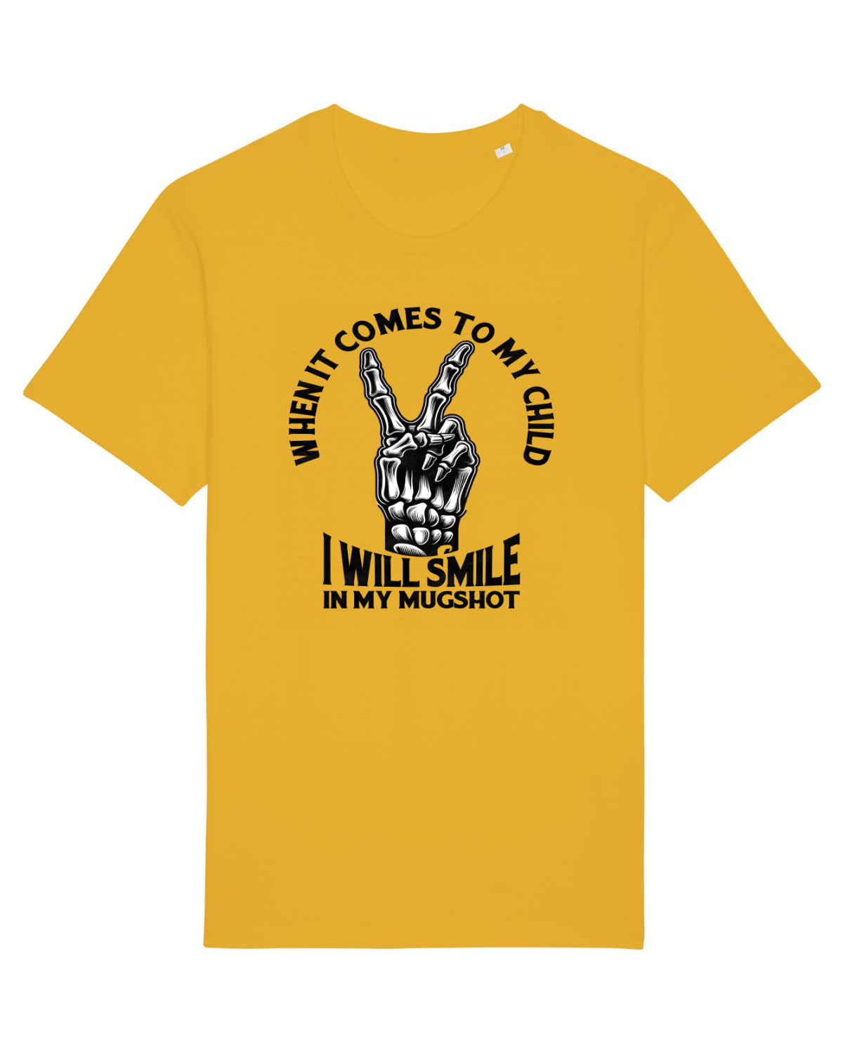 Tricou mânecă scurtă Unisex Rocker Spectra Yellow