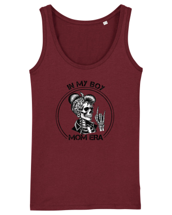 Moda rebelă pt mame moderne - In my boy mom era Burgundy