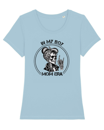 Moda rebelă pt mame moderne - In my boy mom era Sky Blue