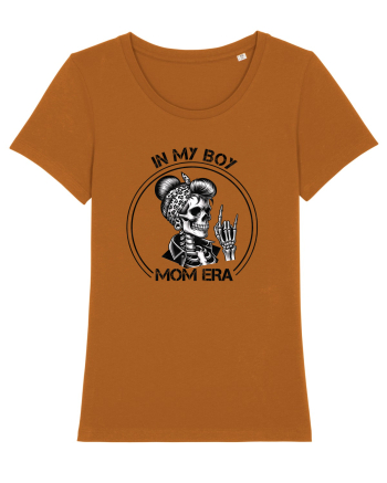 Moda rebelă pt mame moderne - In my boy mom era Roasted Orange