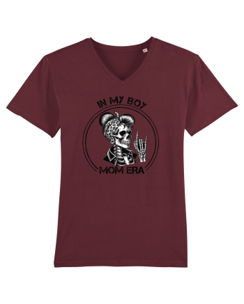 Moda rebelă pt mame moderne - In my boy mom era Burgundy