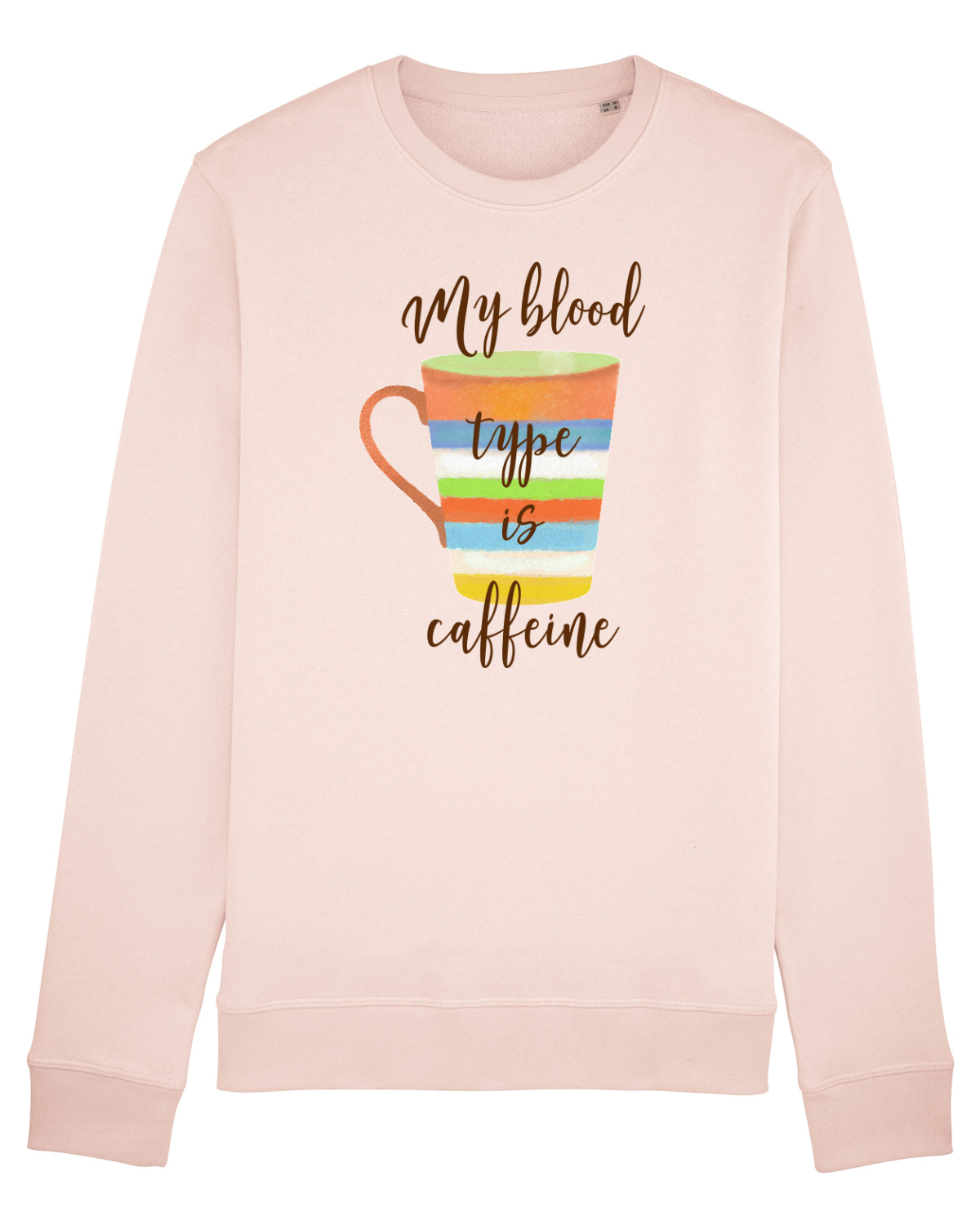Bluză mânecă lungă Unisex Rise Candy Pink