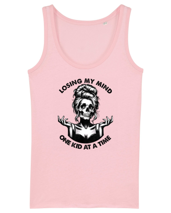 Moda rebelă pt mame moderne - Loosing my mind one kid at a time Cotton Pink