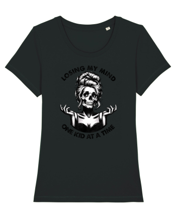 Moda rebelă pt mame moderne - Loosing my mind one kid at a time Black