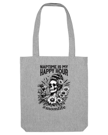 Moda rebelă pt mame moderne - Naptime is my happy hour Heather Grey