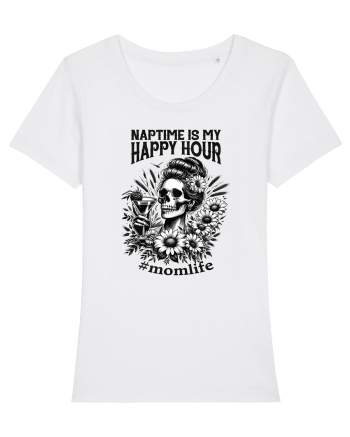 Moda rebelă pt mame moderne - Naptime is my happy hour White
