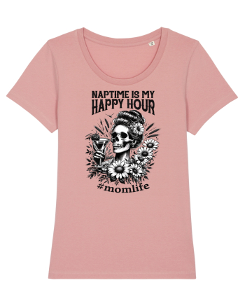 Moda rebelă pt mame moderne - Naptime is my happy hour Canyon Pink