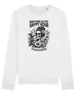 Moda rebelă pt mame moderne - Naptime is my happy hour Bluză mânecă lungă Unisex Rise