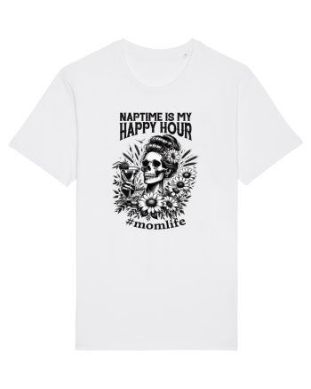 Moda rebelă pt mame moderne - Naptime is my happy hour White