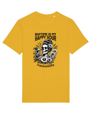 Moda rebelă pt mame moderne - Naptime is my happy hour Spectra Yellow