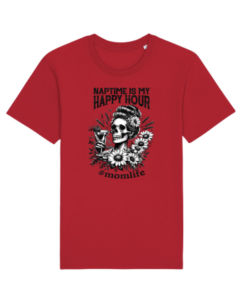 Moda rebelă pt mame moderne - Naptime is my happy hour Red