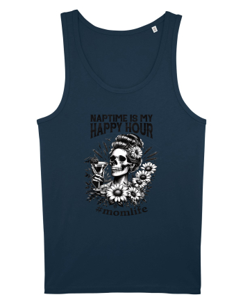 Moda rebelă pt mame moderne - Naptime is my happy hour Navy