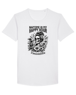 Moda rebelă pt mame moderne - Naptime is my happy hour Tricou mânecă scurtă guler larg Bărbat Skater