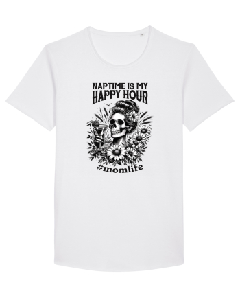 Moda rebelă pt mame moderne - Naptime is my happy hour White