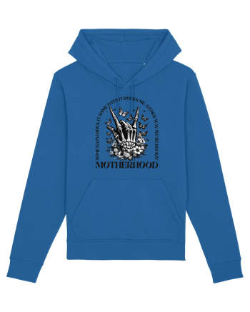 Moda rebelă pt mame moderne - Rockin motherhood Royal Blue