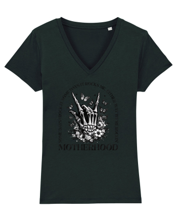 Moda rebelă pt mame moderne - Rockin motherhood Black