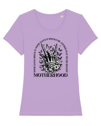 Moda rebelă pt mame moderne - Rockin motherhood Lavender Dawn