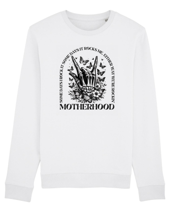 Moda rebelă pt mame moderne - Rockin motherhood White
