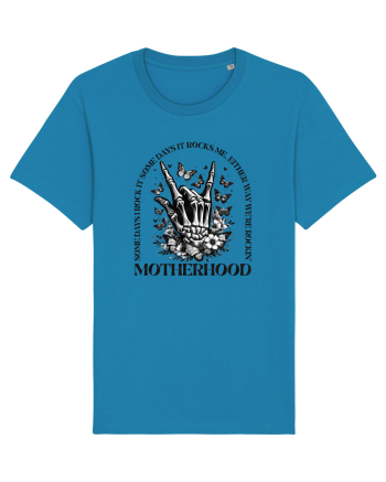 Moda rebelă pt mame moderne - Rockin motherhood Azur