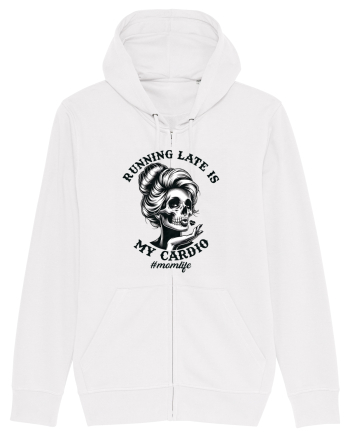 Moda rebelă pt mame moderne - Running late is my cardio White