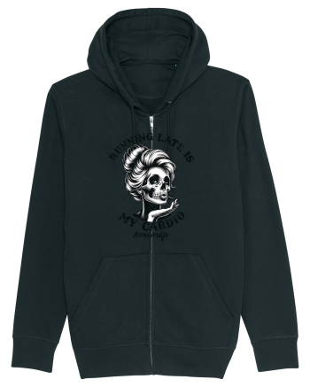 Moda rebelă pt mame moderne - Running late is my cardio Black