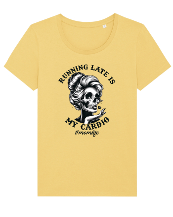Moda rebelă pt mame moderne - Running late is my cardio Jojoba