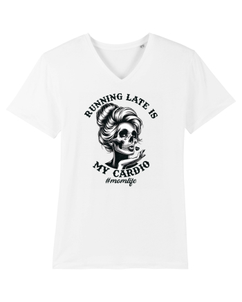 Moda rebelă pt mame moderne - Running late is my cardio White