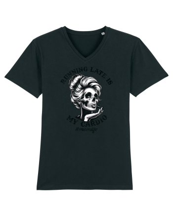 Moda rebelă pt mame moderne - Running late is my cardio Black