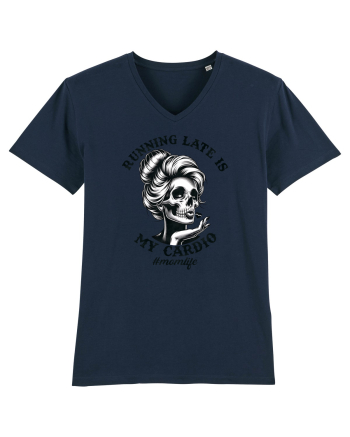 Moda rebelă pt mame moderne - Running late is my cardio French Navy