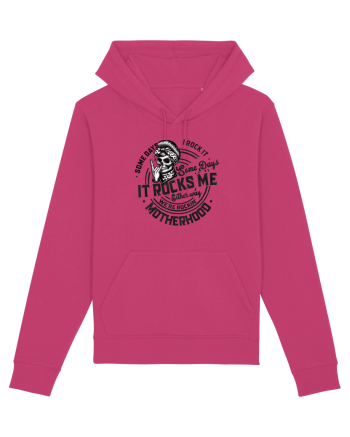 Moda rebelă pt mame moderne - Some days I rock it some days it rocks me Raspberry