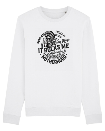 Moda rebelă pt mame moderne - Some days I rock it some days it rocks me White
