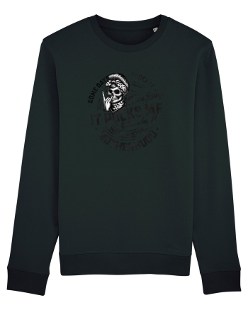 Moda rebelă pt mame moderne - Some days I rock it some days it rocks me Black