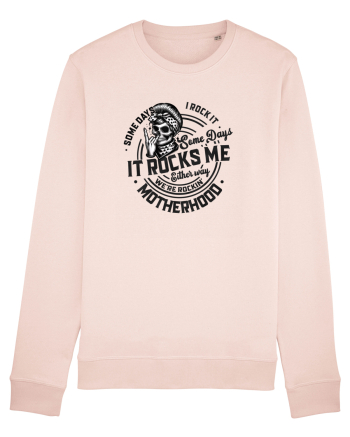Moda rebelă pt mame moderne - Some days I rock it some days it rocks me Candy Pink