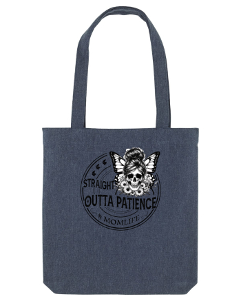 Moda rebelă pt mame moderne - Straight outta patience Midnight Blue