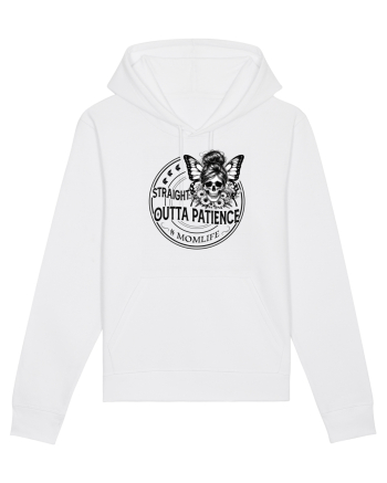 Moda rebelă pt mame moderne - Straight outta patience White