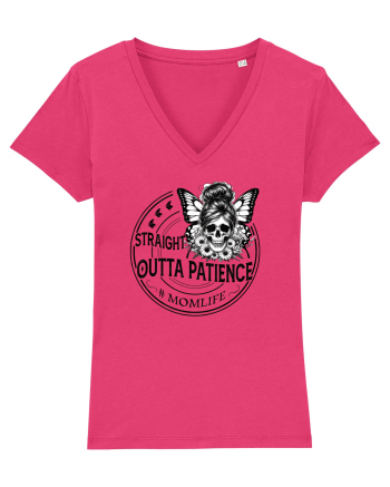 Moda rebelă pt mame moderne - Straight outta patience Raspberry